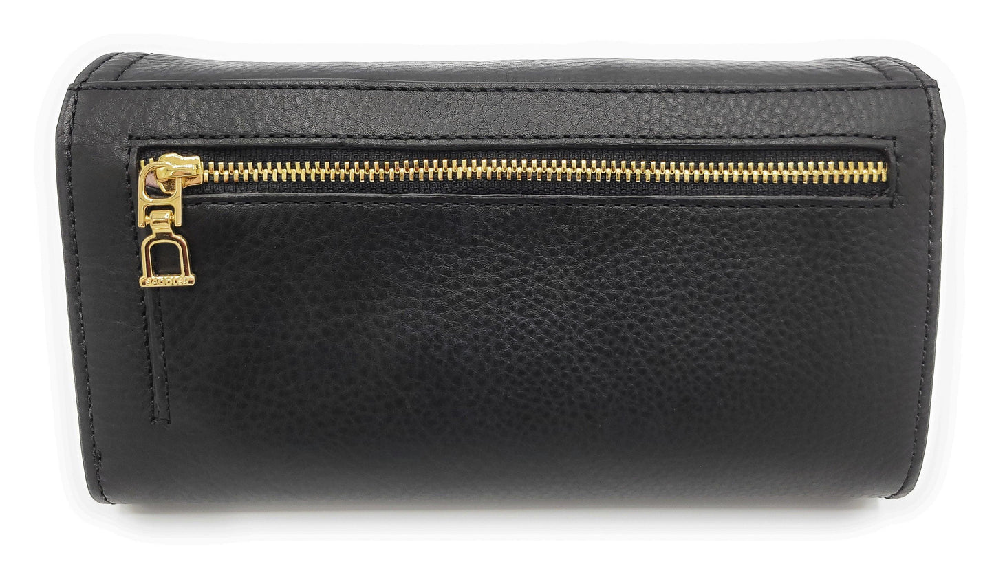 SADDLER BONNIE Real Leather Designer RFID Multi-section Purse | Gift Boxed