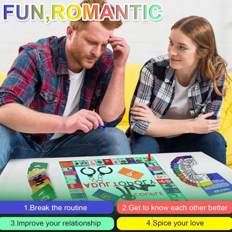 ADULTOPOLY BOARD GAME